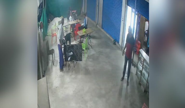 Congress leader kicks Indiramma house beneficiary in Sircilla