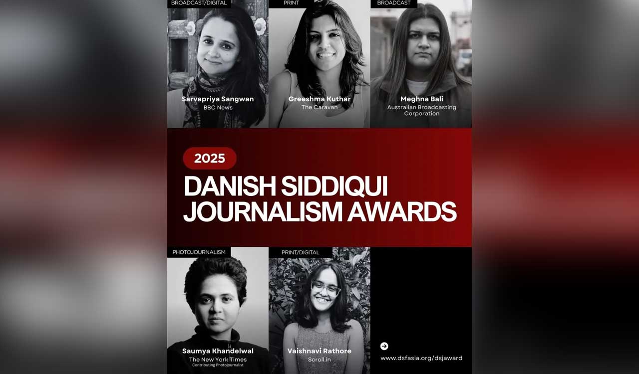 Danish Siddiqui Journalism Awards: Five journalists honoured in 2025