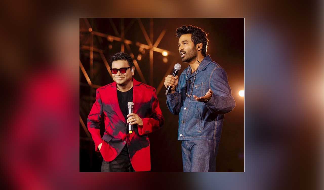 Dhanush surprises the audience at A R Rahman’s concert in Mumbai