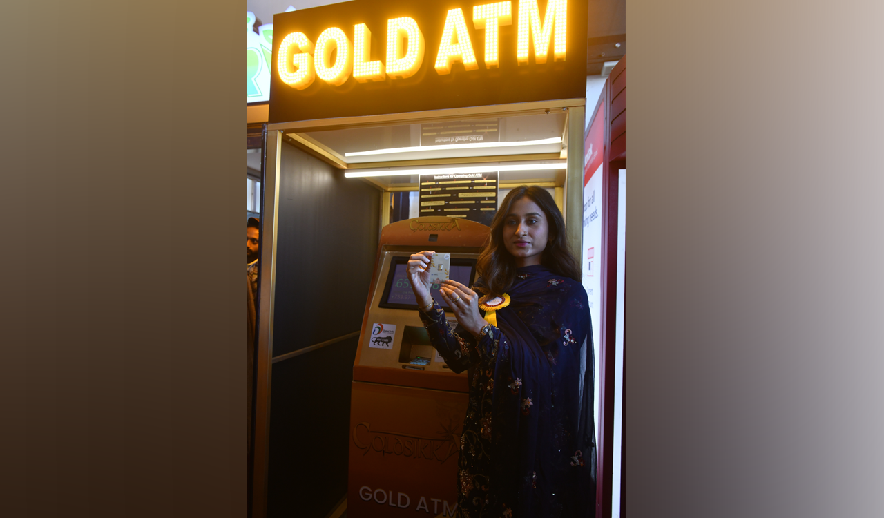 Hyderabad-based Goldsikka unveils Gold Melting ATM
