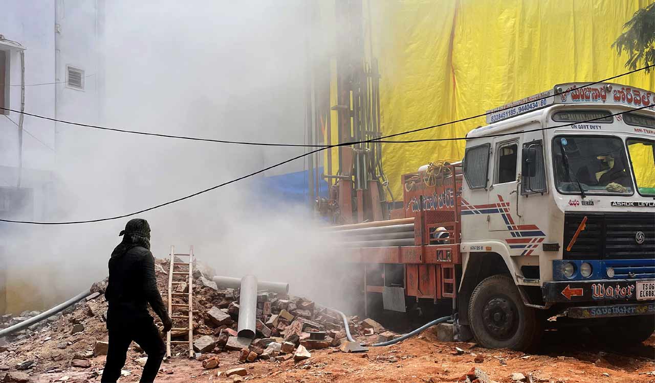 Hyderabad’s groundwater crisis deepens despite rains, levels dip sharply across city
