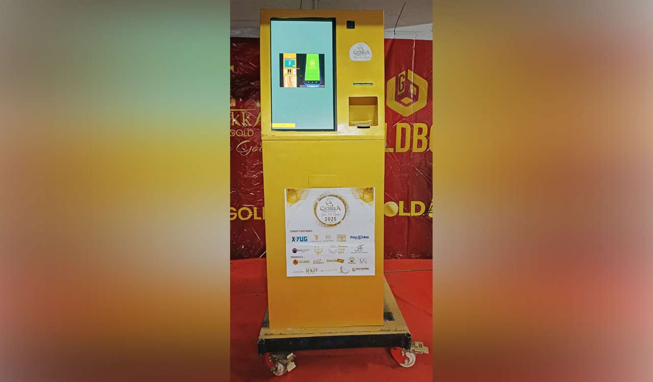 Hyderabad-based Goldsikka unveils world’s first AI-powered gold melting ATM