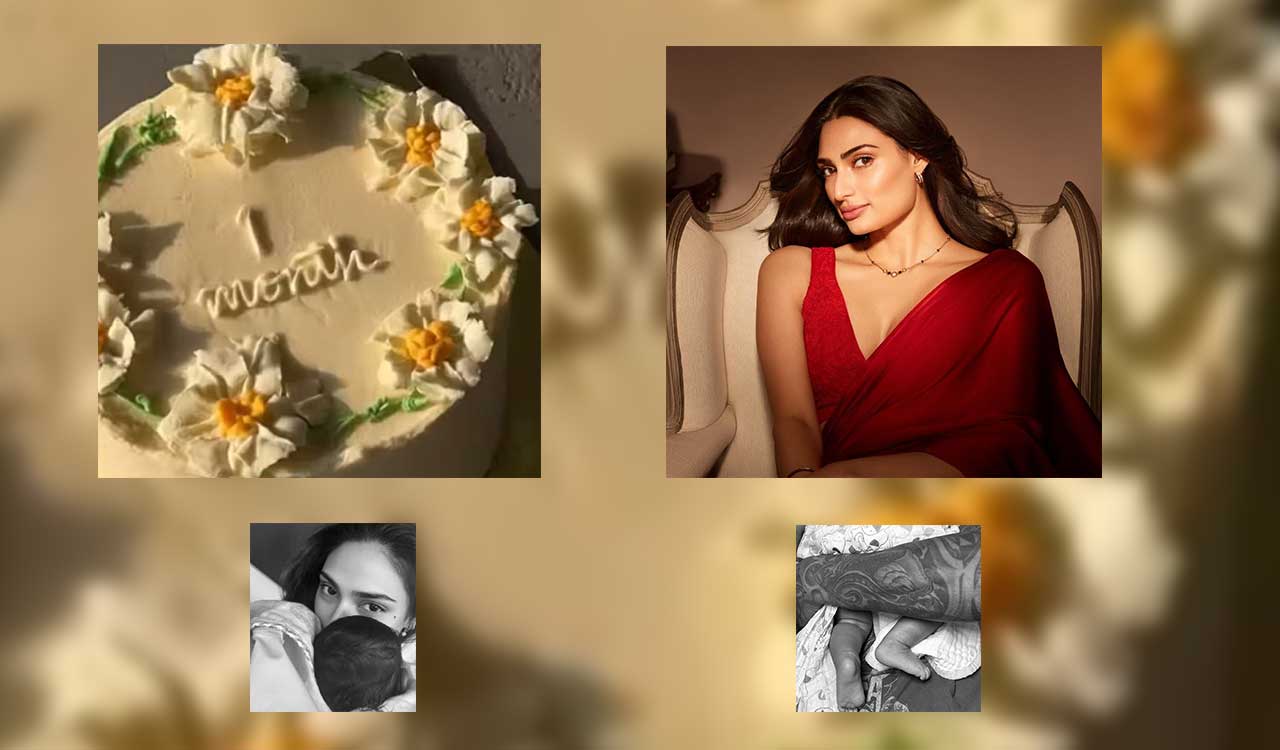 Athiya Shetty shares a glimpse of her life as a new mom