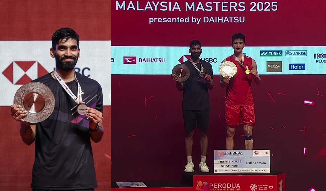 Kidambi Srikanth finishes runner-up at Malaysian Masters after strong comeback