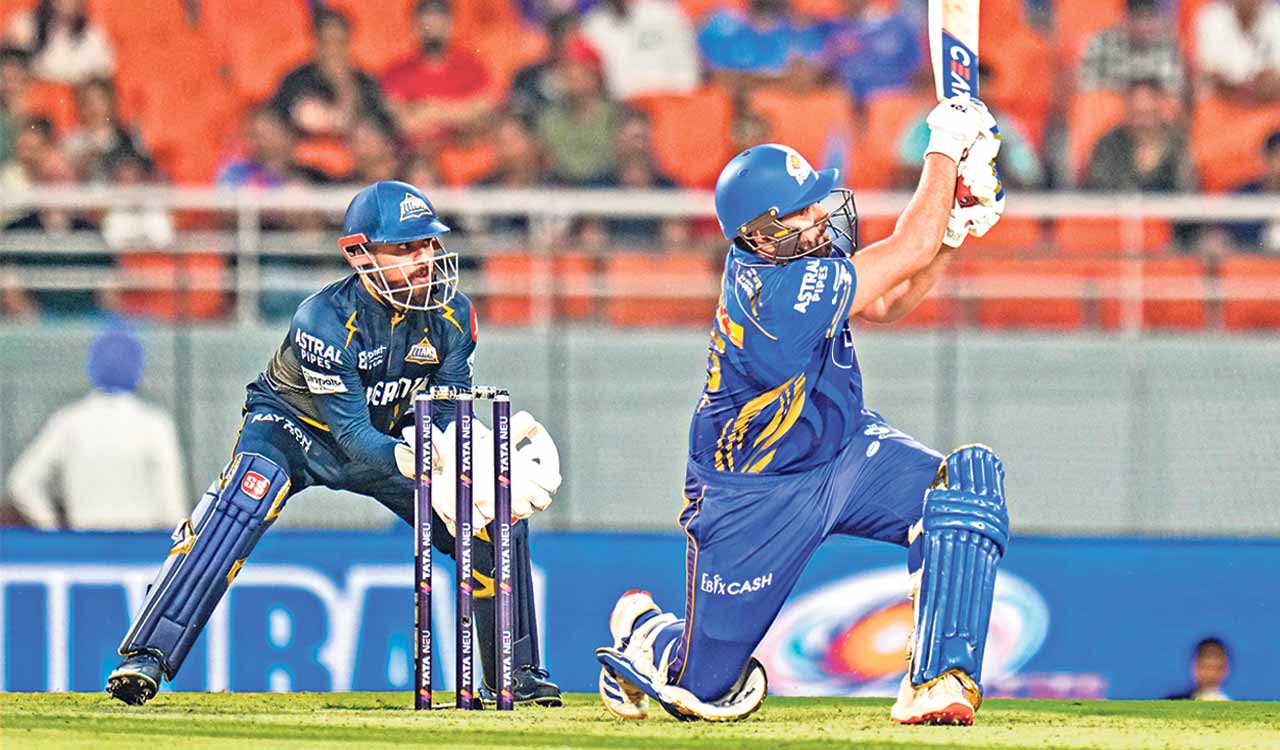 Rohit Sharma shines as Mumbai beat Gujarat by 20 runs in IPL Eliminator