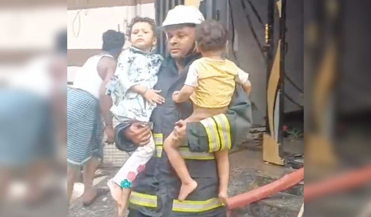 Hyderabad: 50 rescued in fire accident at Mailardevpally