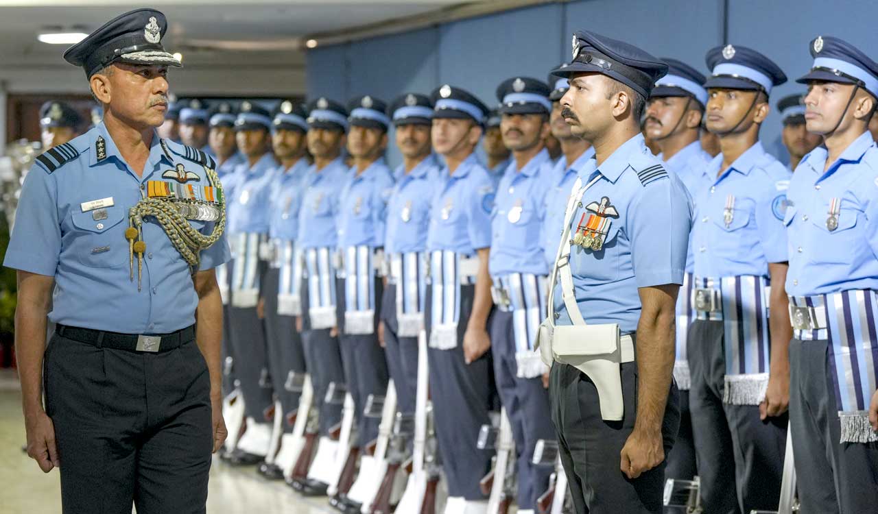 Air Marshal Narmdeshwar Tiwari takes charge as Vice Chief of Air Staff
