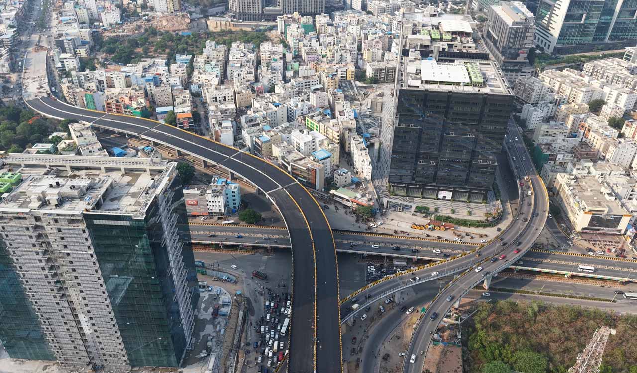 Hyderabad’s ORR to Kondapur (Shilpa Layout Phase 2) flyover to open soon