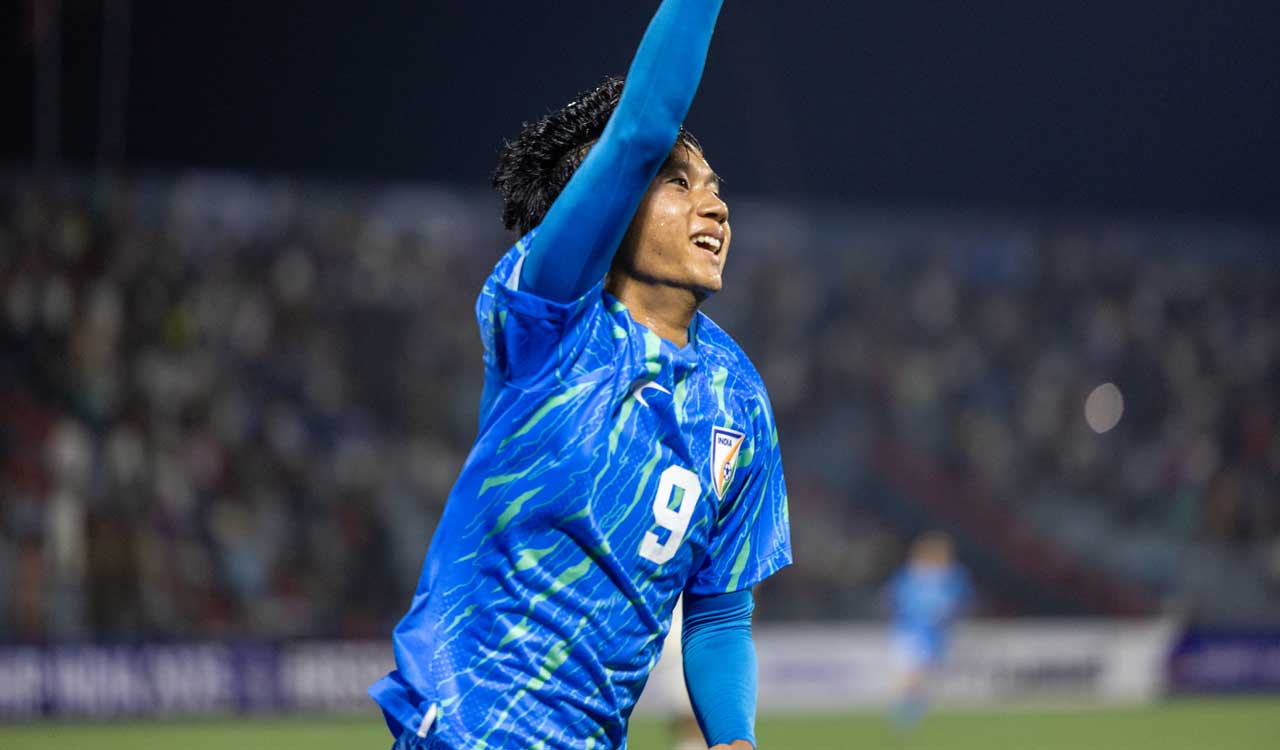 17-year-old, Omang Dodum’s first ever official goal for country