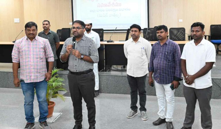 Peddapalli Collector assures support to destitute children