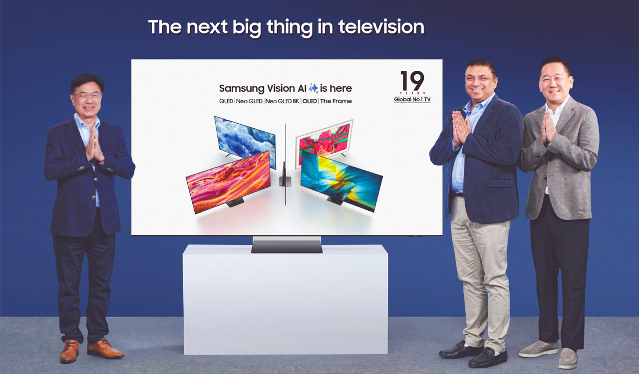 Samsung launches vision AI-powered TVs in India, redefining home entertainment with AI technology