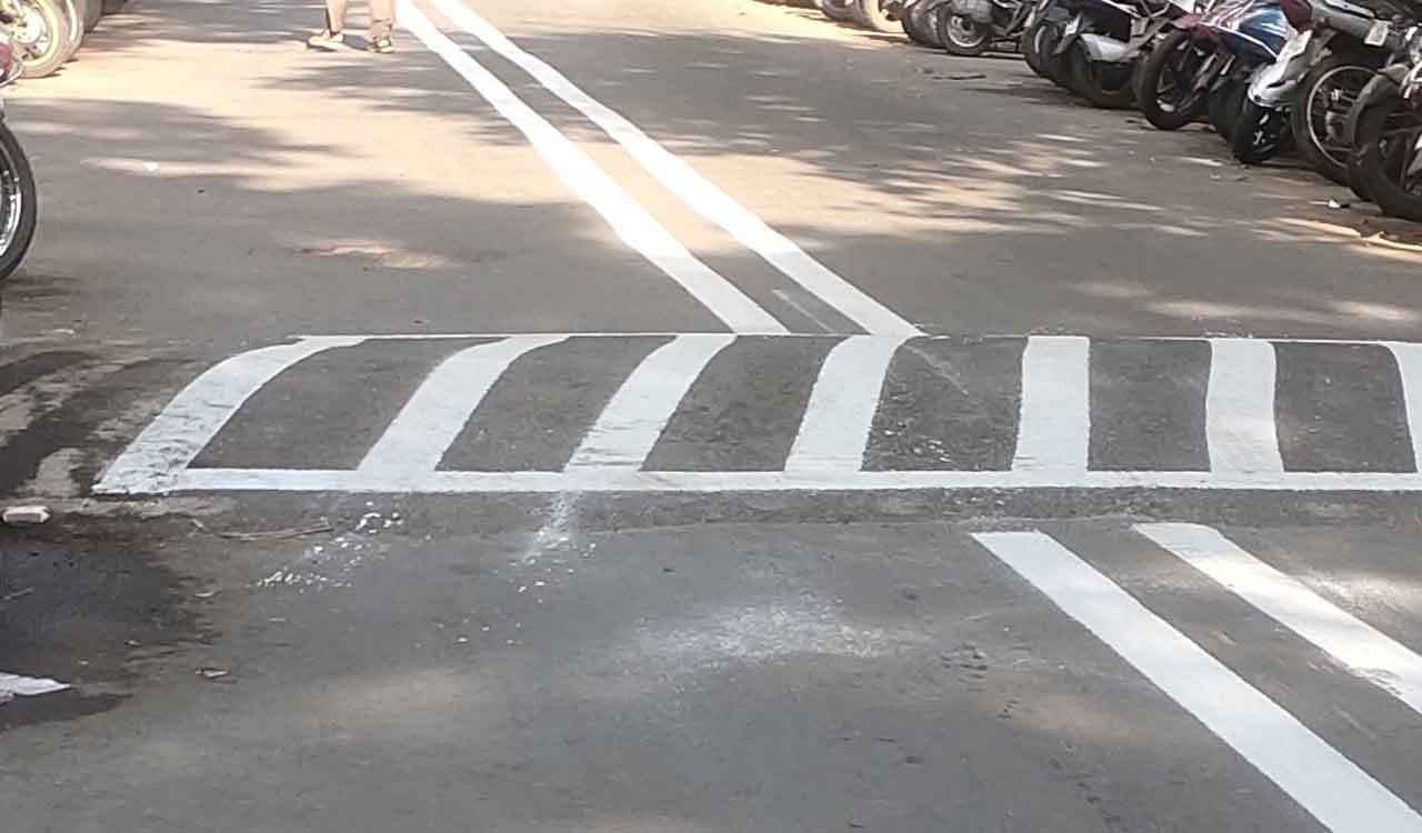 Hyderabad: Man approaches Petbasheerabad Police to complain against ‘illegally laid’ speed breakers on colony roads
