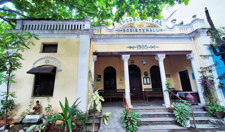 A temple of silence amid chaos of Hyderabad