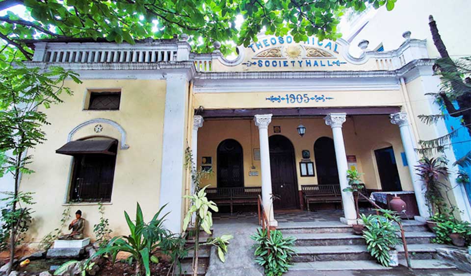 A temple of silence amid chaos of Hyderabad