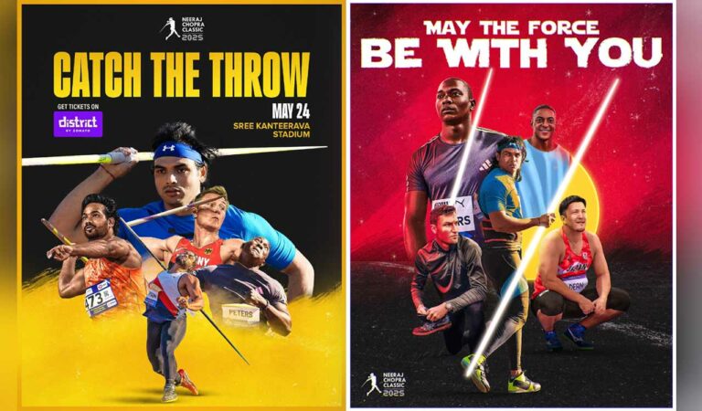 sports ticket sales open for neeraj chopra classic in bengaluru global javelin stars to compete on may 24