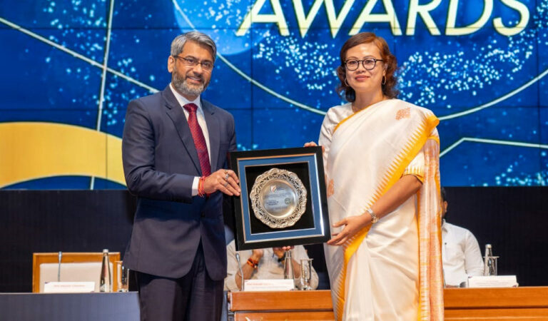 Sports Authority of Telangana honoured by All India Football Federation for its outstanding contribution