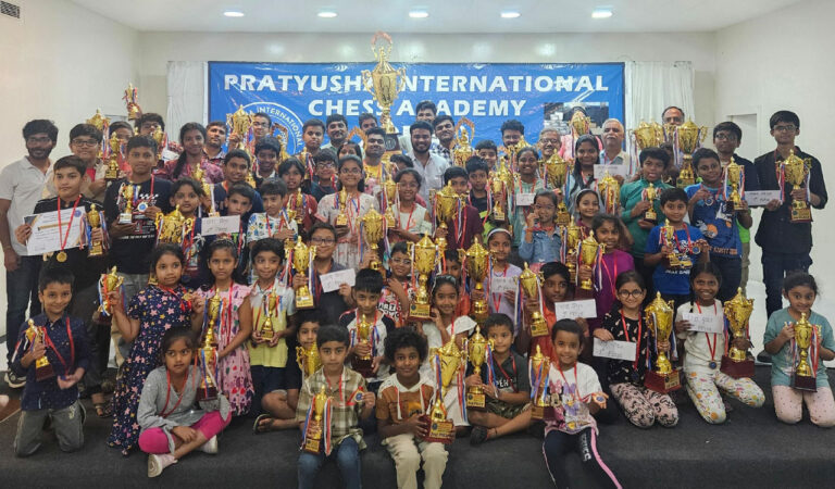 Chidvilash Surapaneni wins fourth PICA chess tournament organised by Pratyusha International Chess Academy