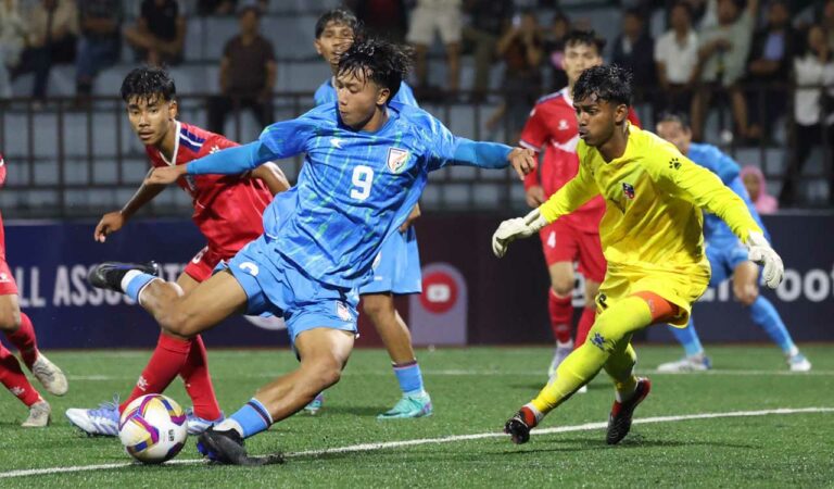 SAFF U19: India decimates Nepal to enter semi-finals