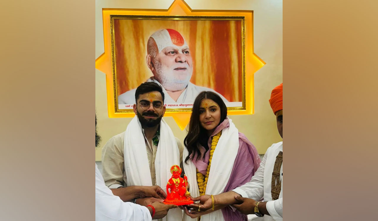 Virat, Anushka visit Ayodhya Ram Temple, Hanumangarhi Temple