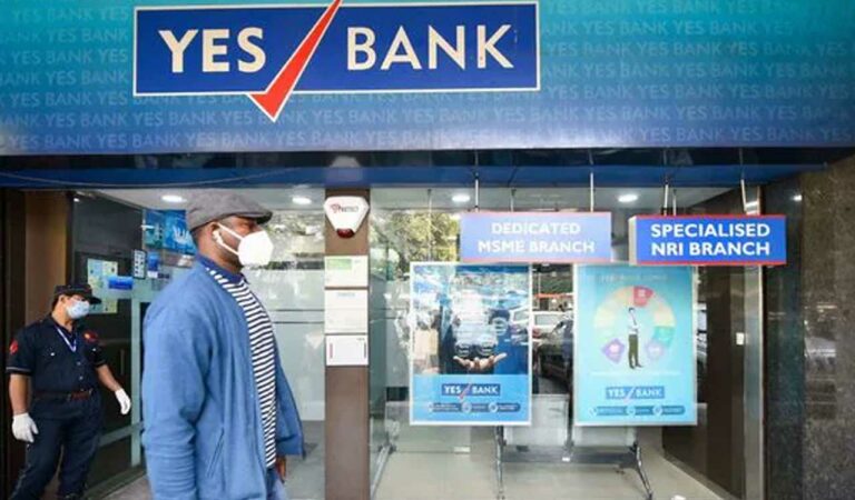 business yes bank shares jump over 8 per cent