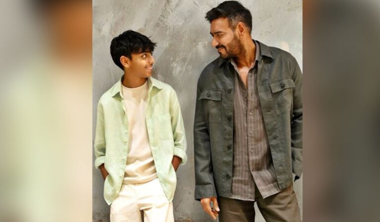 entertainment ajay devgn shares hilarious reason to teach son yug about films early