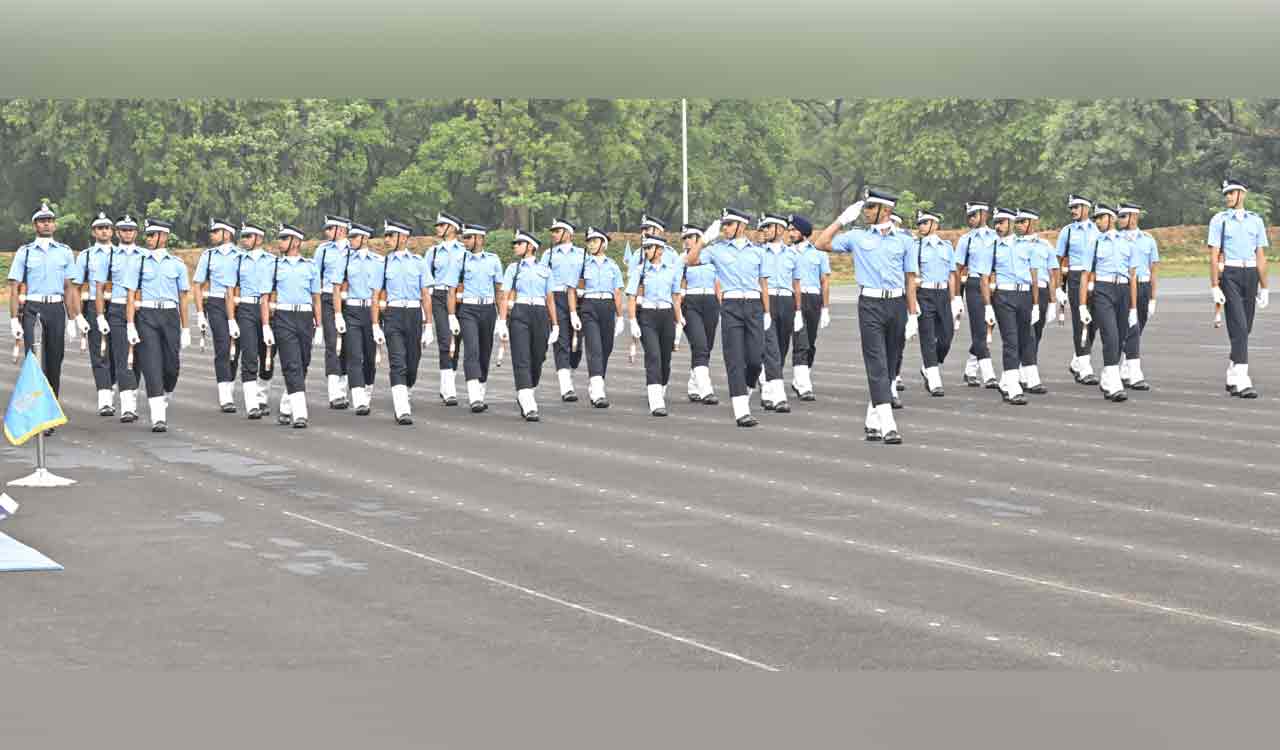 Hyderabad: Aquino Squadron bags The Commandant’s Banner at Air Force Academy