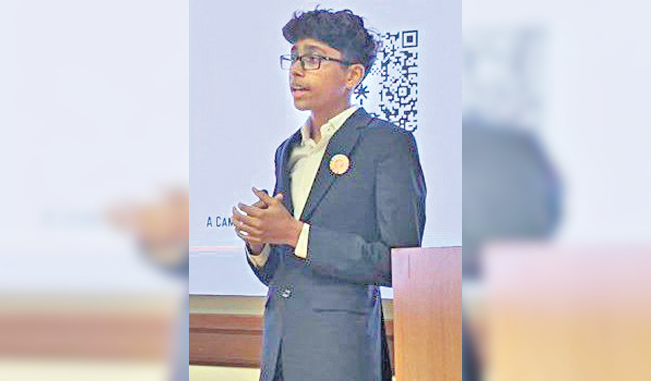 Teenager from Hyderabad leads Thalassaemia awareness with project Hb CARE