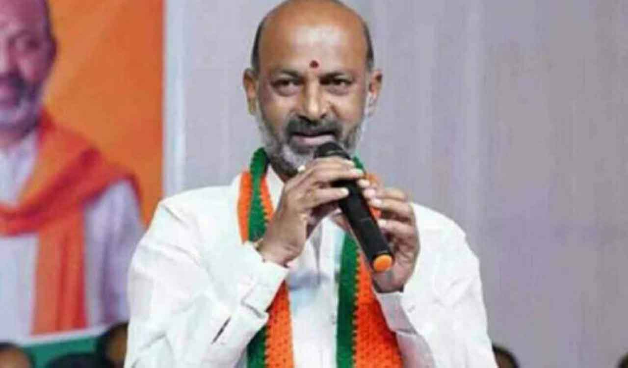 MoS Bandi Sanjay rules out talks with Maoists