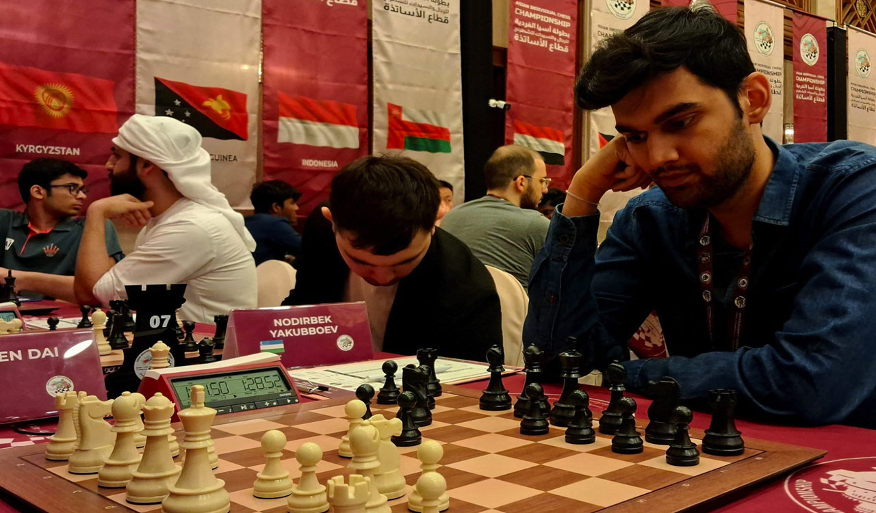 Telangana’s GM Raja Rithvik qualifies for World Cup chess