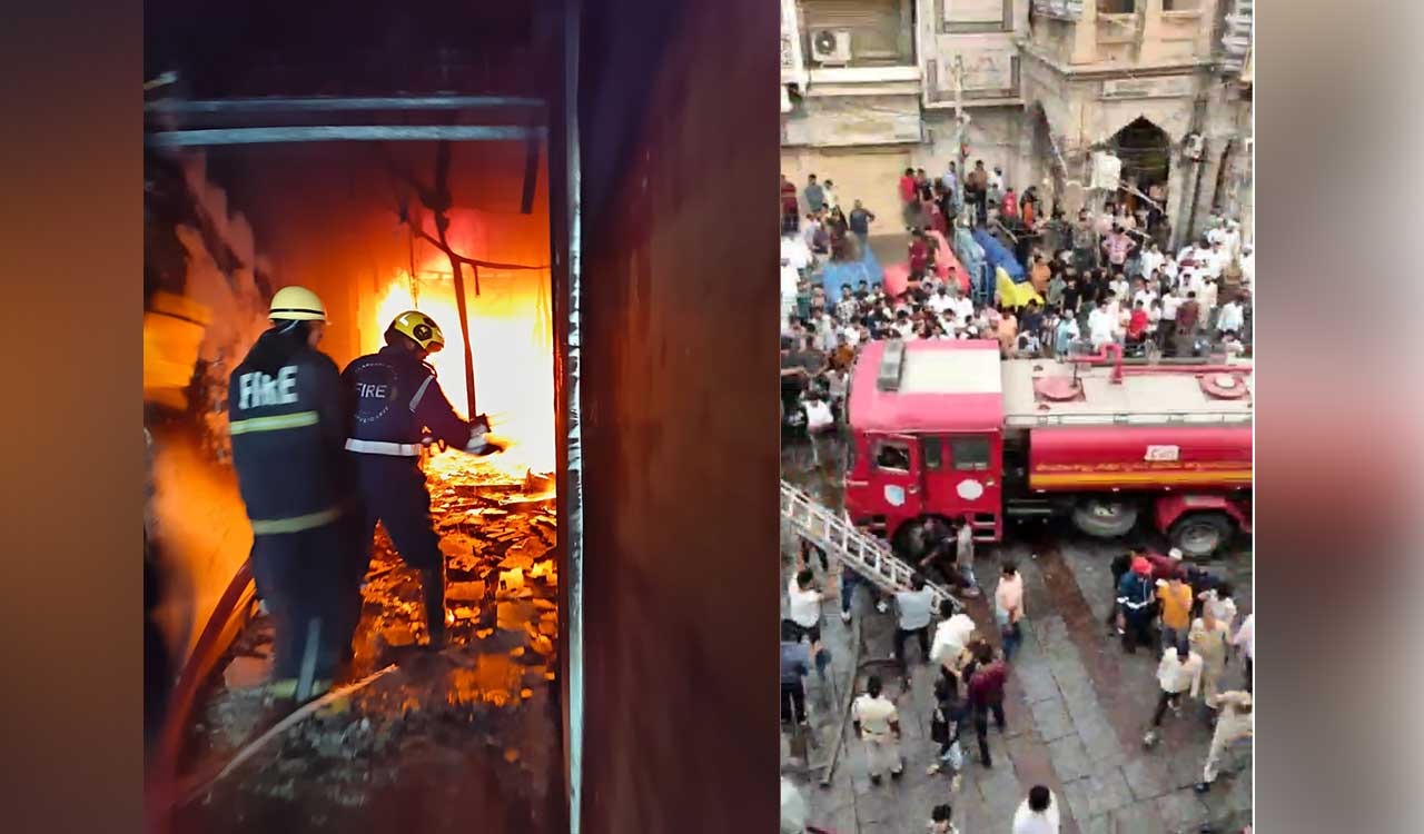 Hyderabad: Ten killed as fire rages in Gulzar Houz jewellery shop