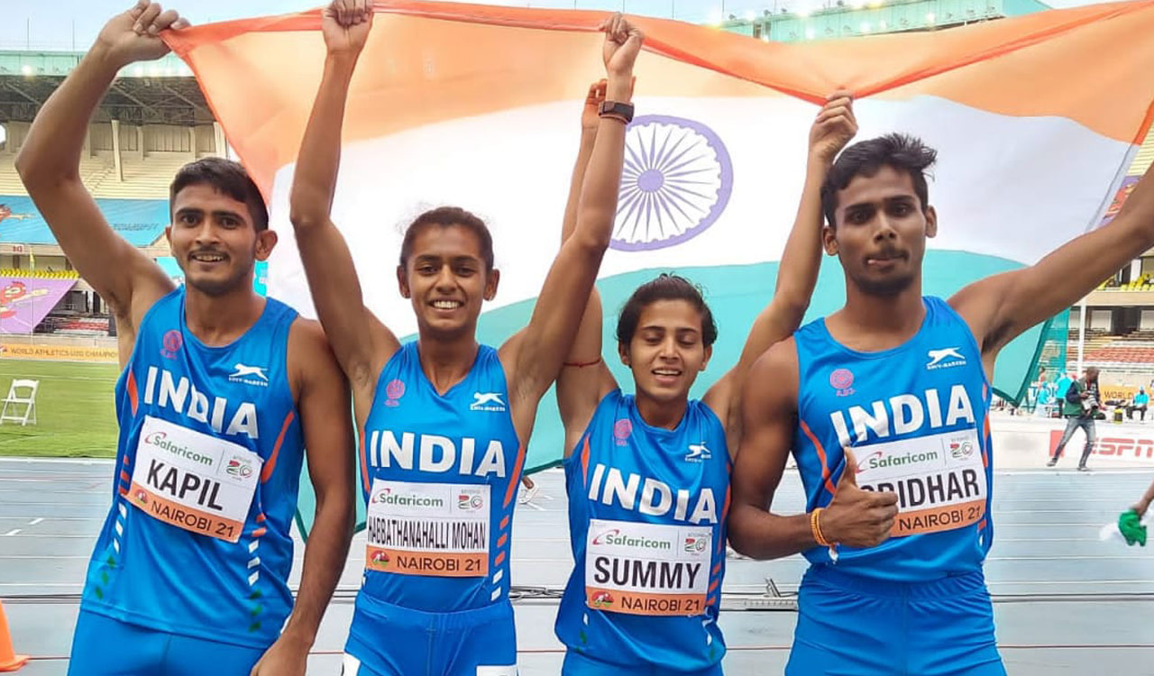 Asian Athletics Championships: India win gold in mixed relay