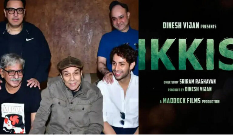 The upcoming film, titled 'Ikkis' stars veteran actor Dharmendra, 'Paatal Lok' star Jaideep Ahlawat, and Agastya Nanda, and also marks a shift in tone on Raghavan's part as he is mostly known for thrillers and noirs.