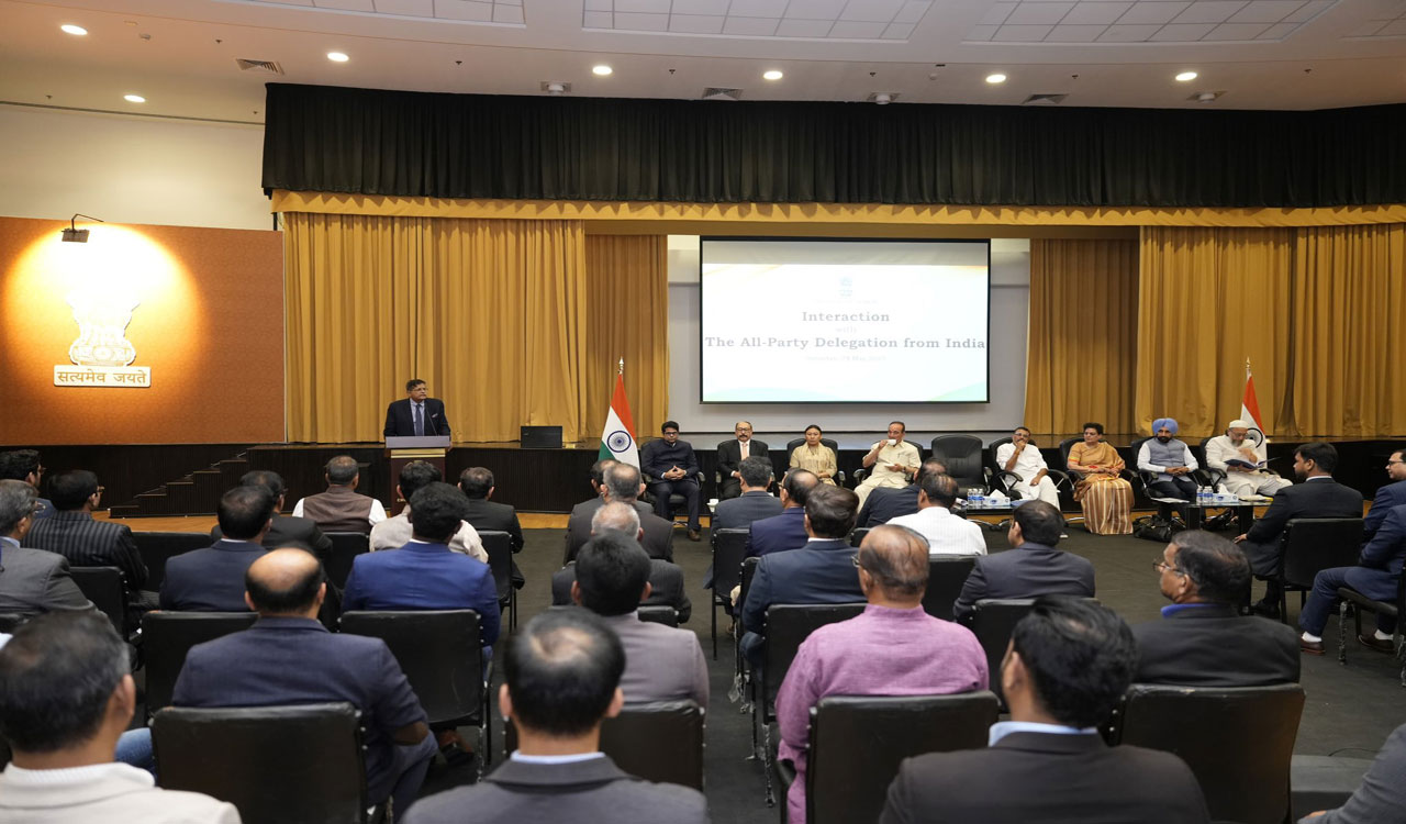 Baijayant Panda-led delegation interacts with diaspora in Bahrain, highlights India’s ‘unified and unwavering’ stand against terrorism