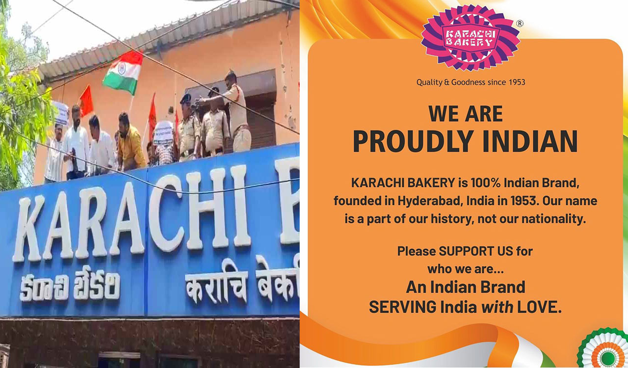 Hyderabad’s Karachi Bakery owners urge support to protect brand name amidst rising tensions and protests
