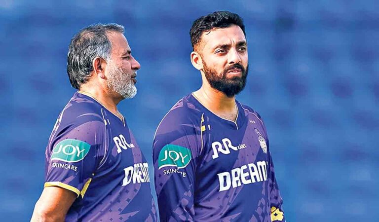 sports sunrisers hyderabad take on kolkata knight riders in inconsequencial game