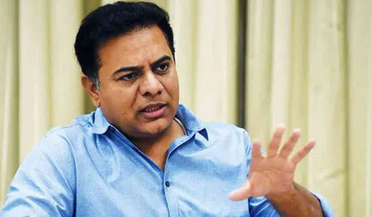 KTR holds CM Revanth Reddy responsible for Kancha Gachibowli forest felling