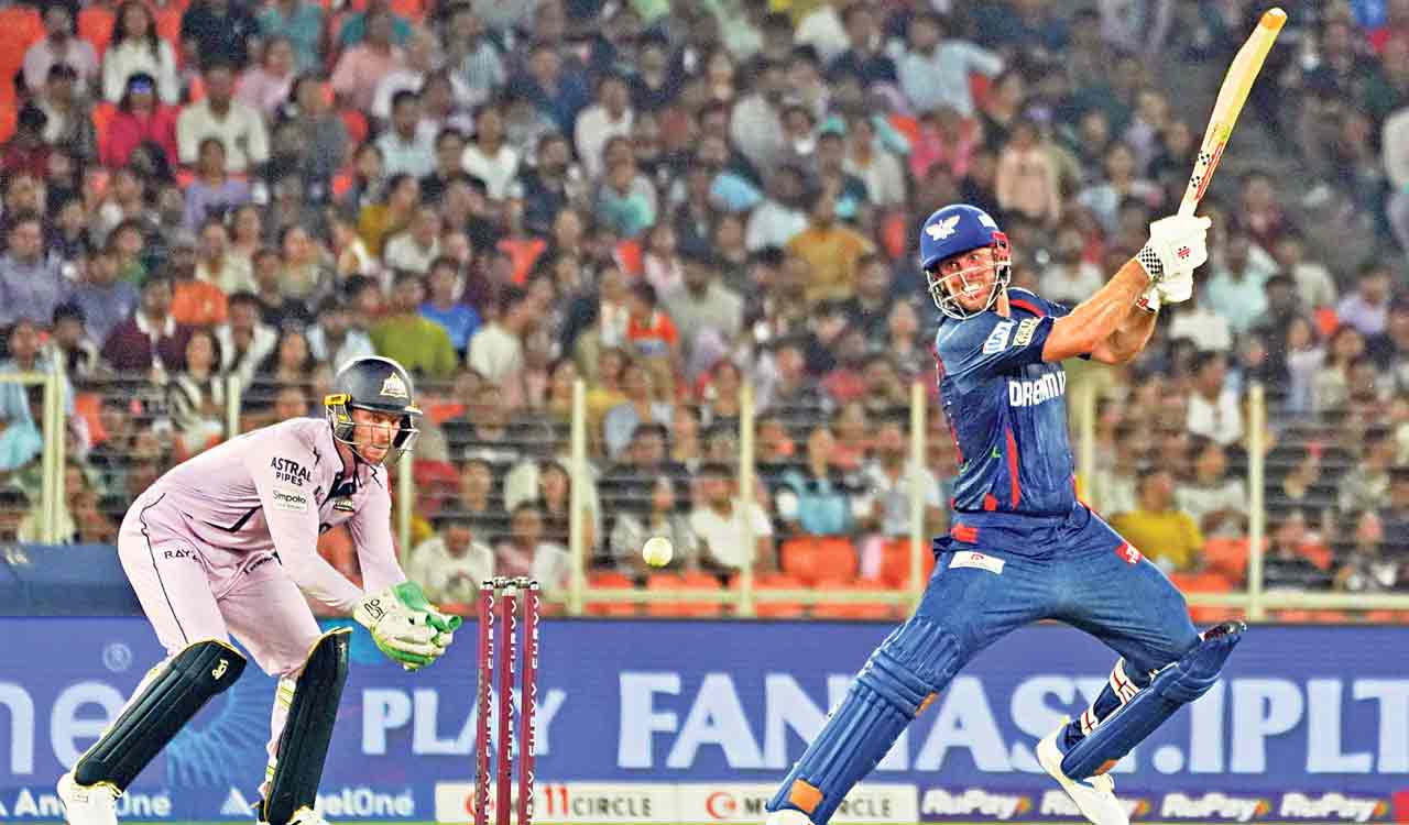 Marsh comes blazing as Lucknow Super Giants beat Gujarat Titans