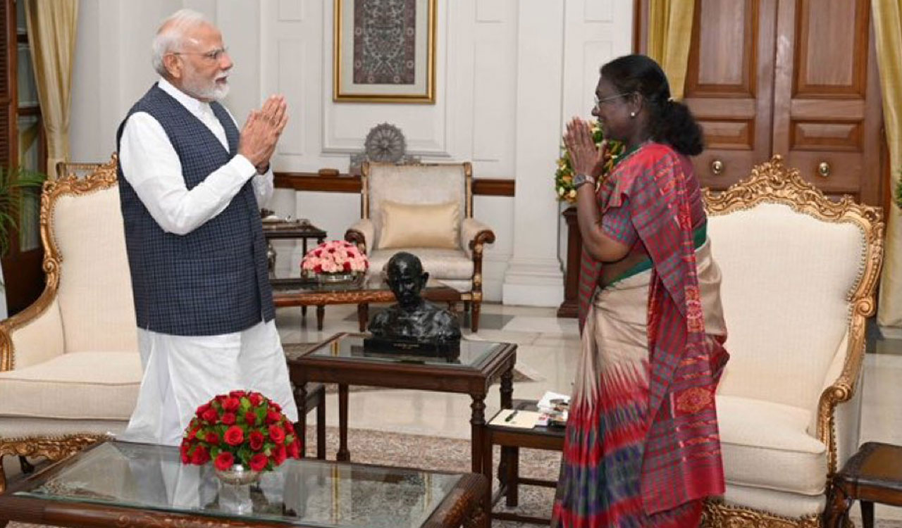 PM Modi briefs President Murmu on ‘Operation Sindoor’