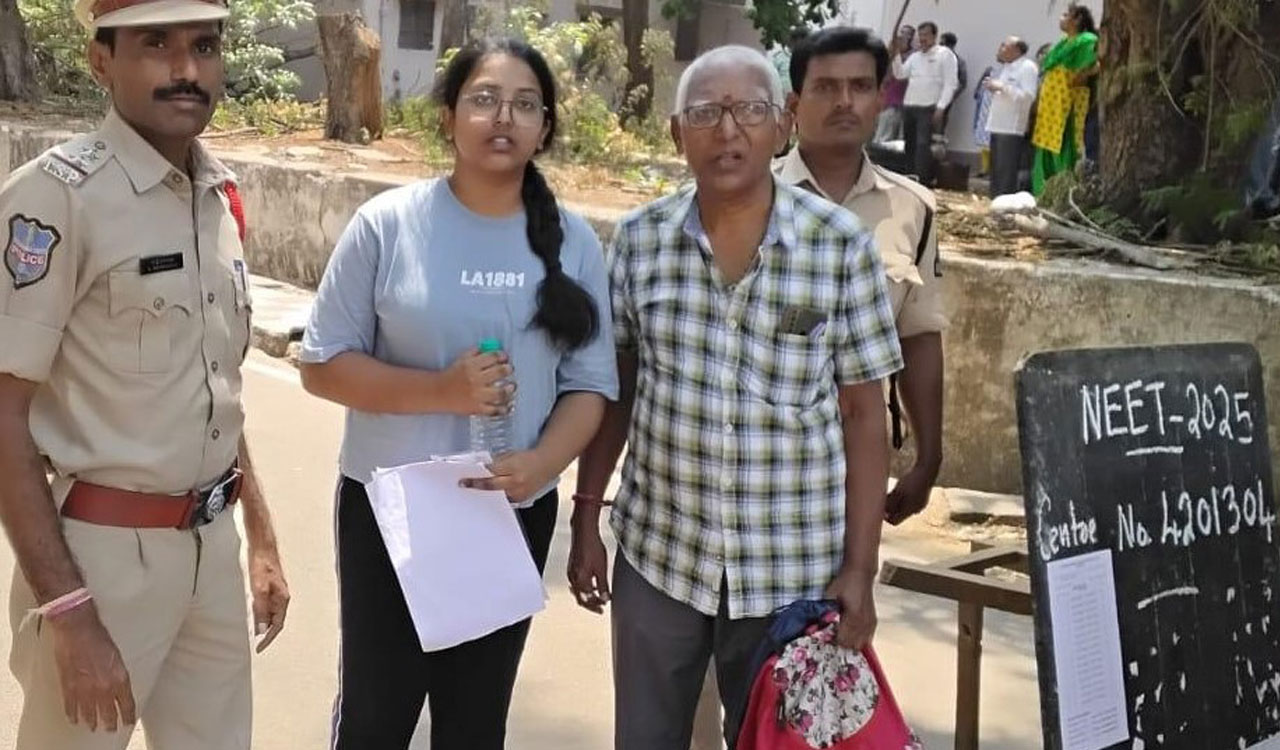 Swift action by Rachakonda cops help NEET UG student reach exam centre on time