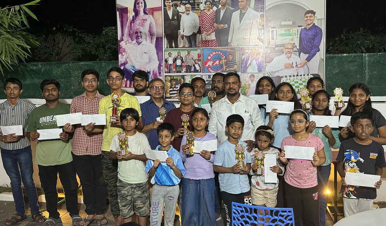 Ajay emerges champion in Rapid Prize Money Chess tournament