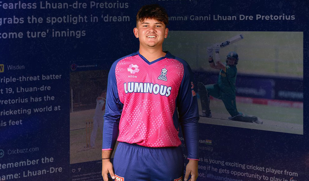 IPL 2025: Lhuan-dre Pretorius replaces Nitish Rana in Rajasthan Royals