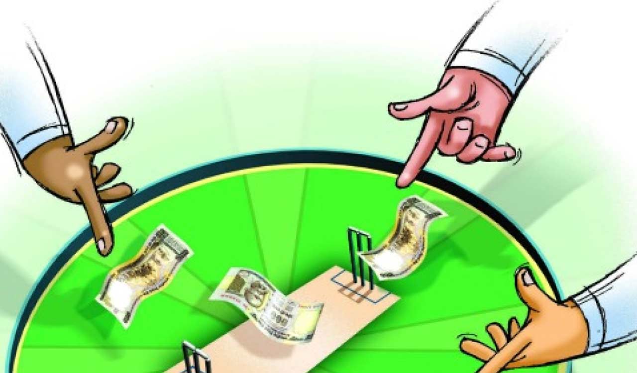 Hyderabad: Commissioner’s Task Force busts cricket betting racket in Domalguda