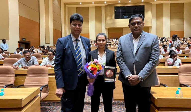 sports nizamabads soumya adjudged aiff woman player of the year for 2024 25 season