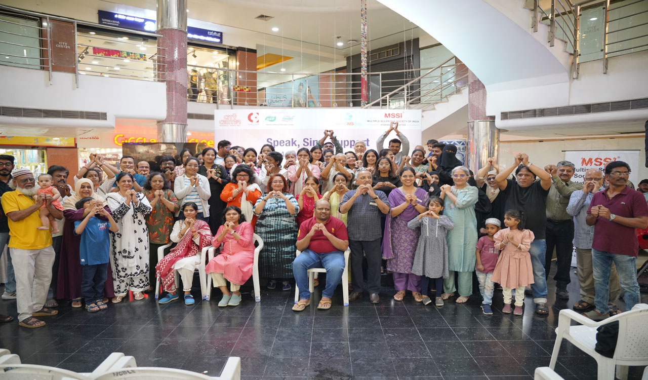 World MS Day: Hyderabad unites for multiple sclerosis awareness