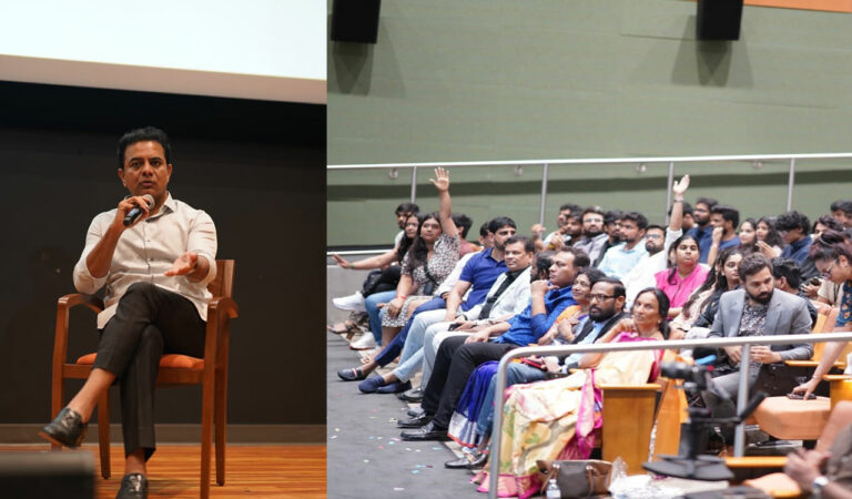 KTR vows support for Indian students in the United States