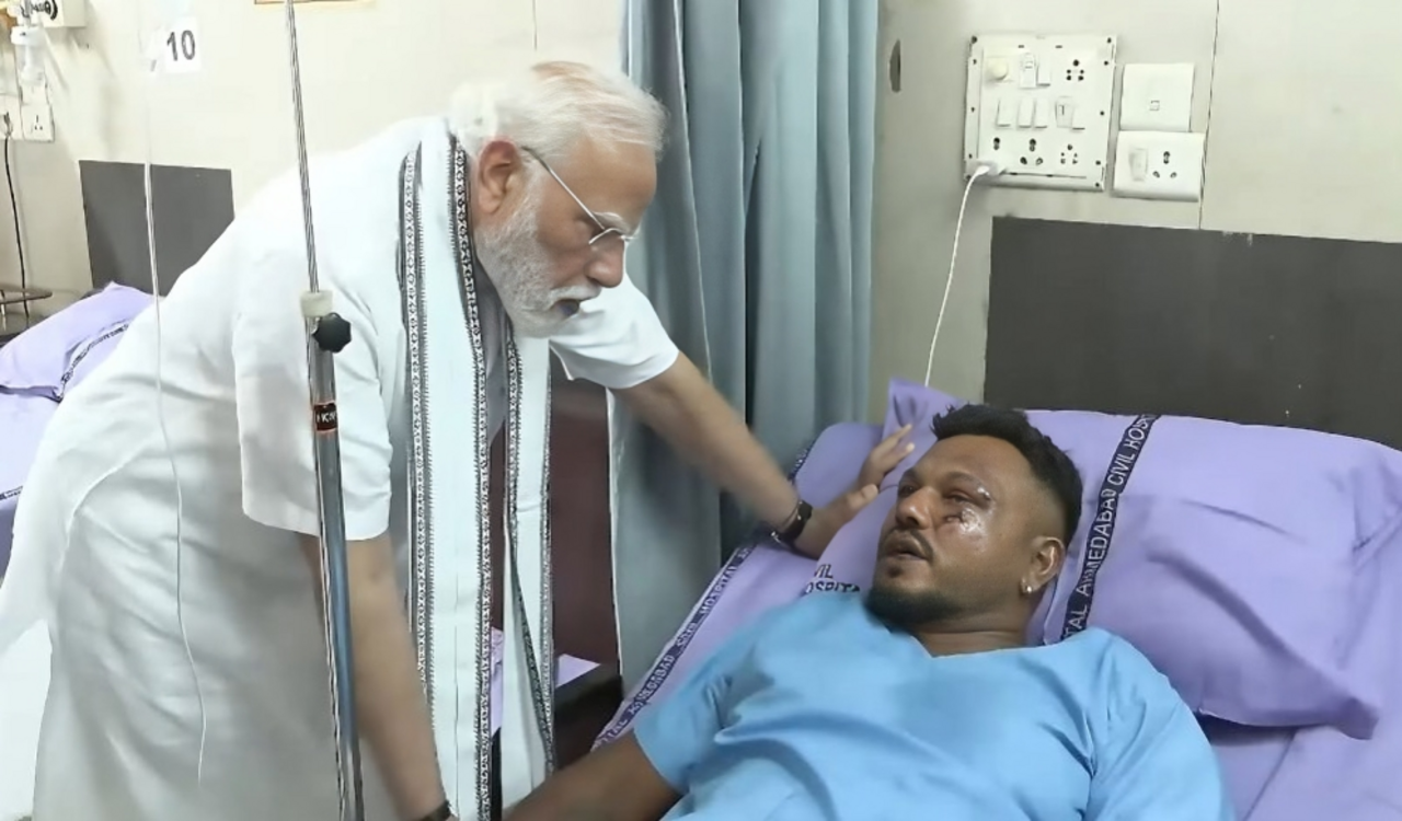 Modi meets lone survivor of AI171 crash, survivor recounts horror and miraculous escape