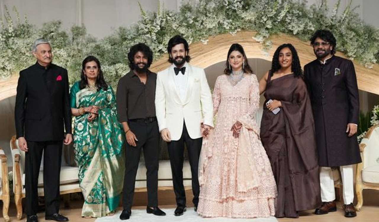 Akhil Akkineni, Zainab Ravdjee host grand star-studded reception