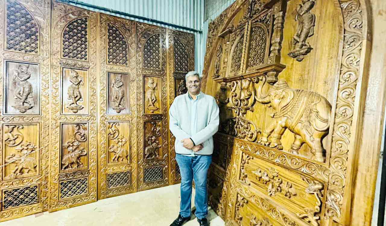 Ayodhya Ram Mandir to feature hand-carved doors by Hyderabad artisans