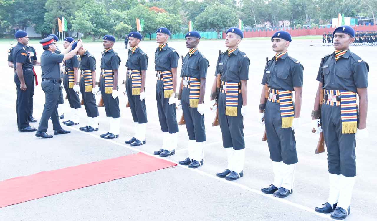 Passing out parade held at 1 EME Centre, Secunderabad for Agniveer Batch-05/24
