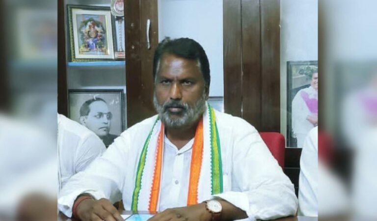Telangana Minister Laxman Kumar survives second road mishap in Jagtial